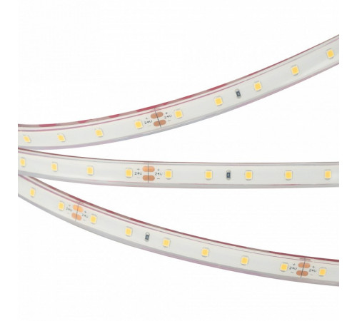 Светодиодная лента герметичная Arlight RTW-PFS-A60-11mm 24V Warm3000 (4.8 W/m, IP68, 2835, 5m) 034159 Светодиодная лента герметичная Arlight RTW-PFS-A60-11mm 24V Warm3000 (4.8 W/m, IP68, 2835, 5m) 034159