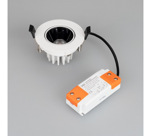 Встраиваемый светильник Arlight MS-FORECAST-BUILT-TURN-R82-8W Warm3000 035448(1)
