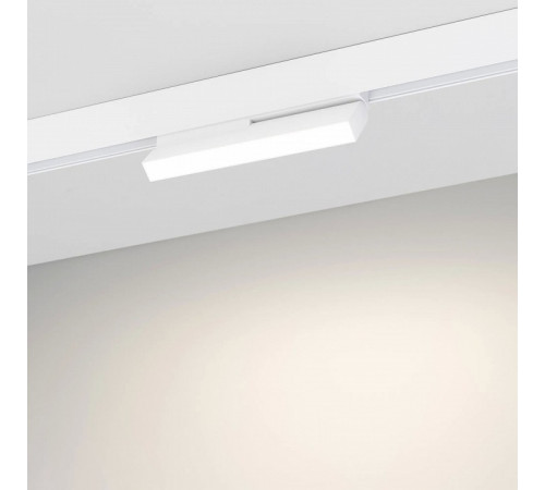 Трековый магнитный светильник Arlight MAG-ORIENT-FLAT-FOLD-S230-12W Warm3000 (WH, 80 deg, 48V DALI) 035858(1)