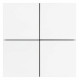 Кнопочная панель Arlight KNX-304-23-IN White BUS, Frameless 038365