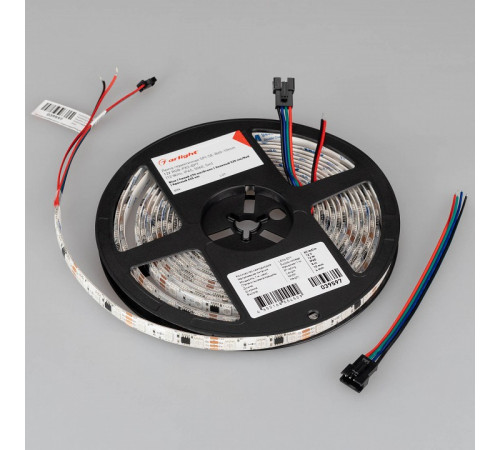 Светодиодная герметичная лента Arlight SPI-SE-B60-10mm 12V RGB-PX3-BPT (12 W/m, IP65, 5060, 5m) 039597