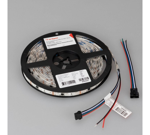 Светодиодная герметичная лента Arlight DMX-SE-B60-10mm 12V RGB-PX3 (14 W/m, IP65, 5060, 5m) 039604