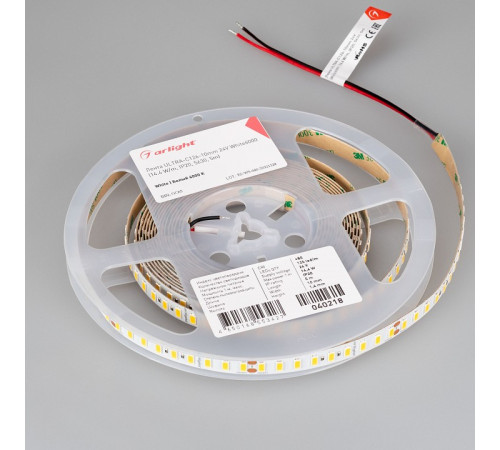 Светодиодная лента Arlight ULTRA-C126-10mm 24V White6000 (14.4 W/m, IP20, 5630, 5m) 040218
