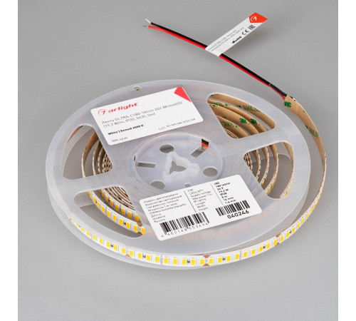 Светодиодная лента Arlight ULTRA-C180-10mm 24V White6000 (19.2 W/m, IP20, 5630, 5m) 040246 Светодиодная лента Arlight ULTRA-C180-10mm 24V White6000 (19.2 W/m, IP20, 5630, 5m) 040246