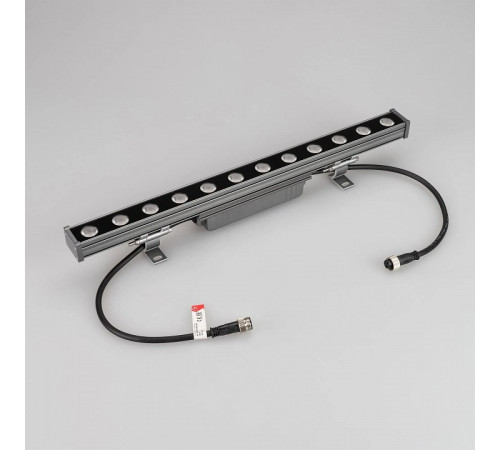 Линейный прожектор Arlight AR-LINE-500-12W Warm3000 (GR, 15x60 deg, 230V) 041726 Линейный прожектор Arlight AR-LINE-500-12W Warm3000 (GR, 15x60 deg, 230V) 041726