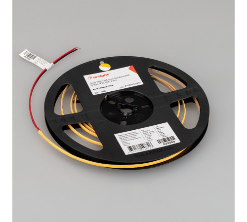 Светодиодная лента Arlight COB-X480-4mm 24V Warm2700 (4 W/m, IP20, CSP, 5m) 042033 Светодиодная лента Arlight COB-X480-4mm 24V Warm2700 (4 W/m, IP20, CSP, 5m) 042033