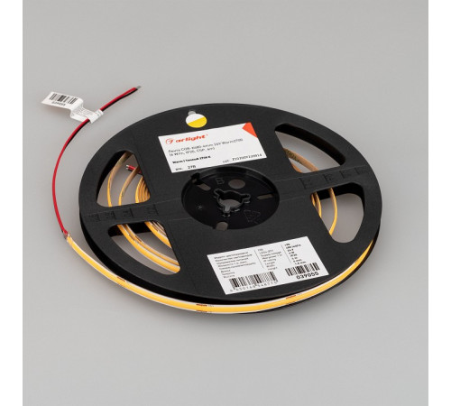 Светодиодная лента Arlight COB-X480-6mm 24V Warm2700 (6 W/m, IP20, CSP, 5m) 042037