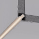 Алюминиевый профиль Arlight DECORE-S6-EXT-V-COMFORT-2000 ANOD внешний 043163