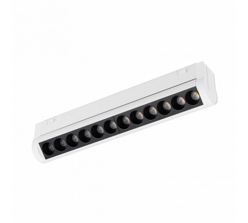 Трековый магнитный светильник Arlight MAG-VIBE-LASER-TURN-L209-12W Day4000 (WH, 24 deg, 48V) 044429 Трековый магнитный светильник Arlight MAG-VIBE-LASER-TURN-L209-12W Day4000 (WH, 24 deg, 48V) 044429