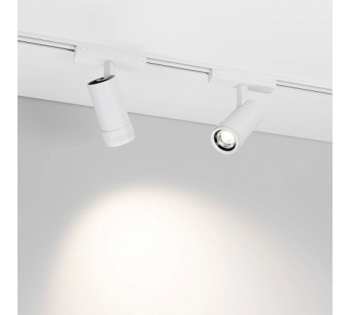 Трековый магнитный светильник Arlight MAG-VIBE-SPOT-ZOOM-R47-10W Day4000 (WH, 20-55 deg, 48V) 044486