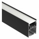 Алюминиевый профиль Arlight LINE-5075-HONEYCOMB-2000 BLACK 044874