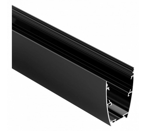 Алюминиевый профиль Arlight LINE-5075-U-HONEYCOMB-2000 BLACK 044885