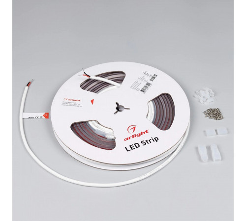 Светодиодная лента герметичная Arlight CSP-PFS-X480-10mm 24V Warm3000 (14.4 W/m, IP68, TWP100, 5m) 045044
