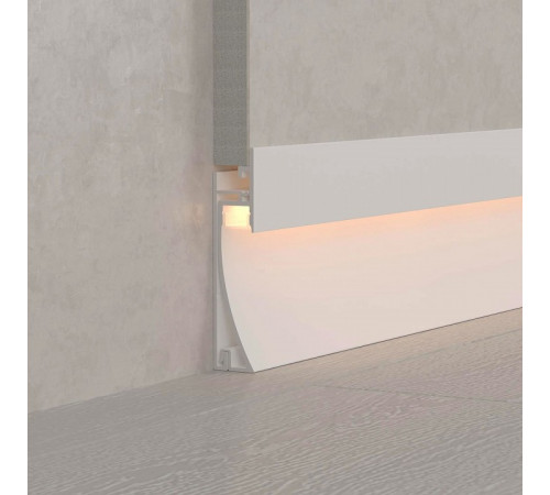 Профиль Arlight PLINTUS-H58-F-2000 WHITE 045297 Профиль Arlight PLINTUS-H58-F-2000 WHITE 045297