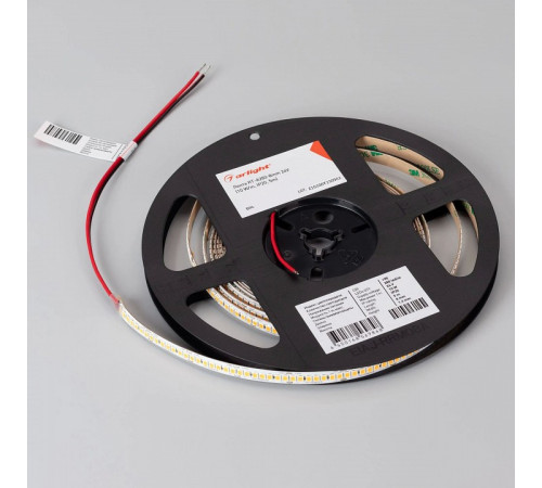 Светодиодная лента Arlight RT-A280-8mm 24V Warm3500 (10 W/m, IP20, 5m) 045567