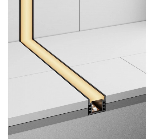 Профиль Arlight FLOOR18-H15-3000 ANOD BLACK 045672 Профиль Arlight FLOOR18-H15-3000 ANOD BLACK 045672