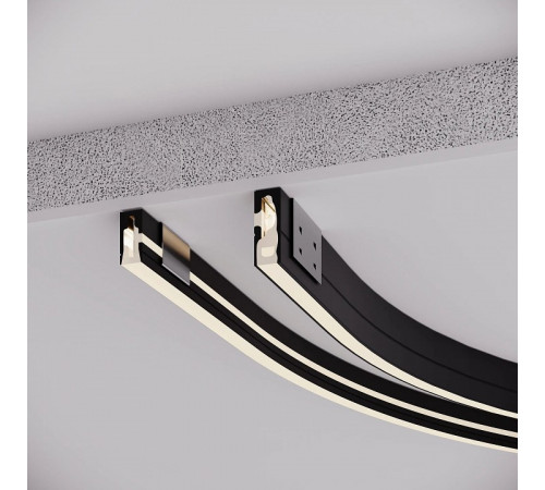 Силиконовый профиль Arlight WPH-FLEX-0616-SIDE-S9-5m BLACK 045788