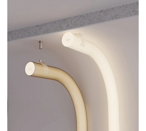 Силиконовый профиль Arlight WPH-FLEX-D22-360deg-S8-5m BLACK 045866