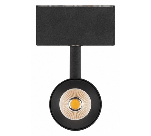 Трековый магнитный светильник Arlight MAG-SPOT-45-R85-12W Warm3000 (BK, 36 deg, 24V, DALI) 046593
