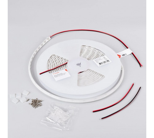 Светодиодная лента герметичная Arlight MICROLED-PW-M288-10mm 24V White6000 (12 W/m, IP66, 2216, 5m) 046750