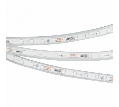 Светодиодная герметичная лента Arlight SPI-PS-A120-12mm 24V RGB-PX6-BPT (23 W/m, IP67, 2835, 5m) 049452