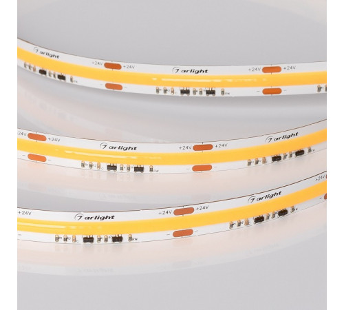 Светодиодная лента Arlight COB-X560-10mm 24V Dim-To-Warm (14 W/m, IP20, 5m) 051296