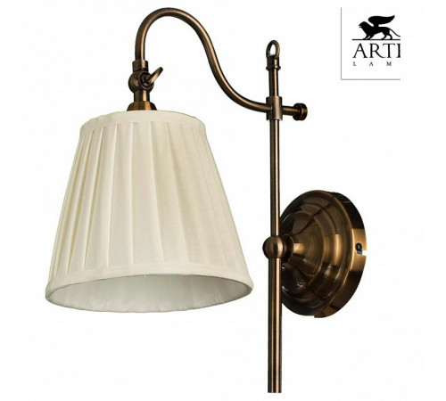 Бра Arte Lamp Seville A1509AP-1PB Бра Arte Lamp Seville A1509AP-1PB