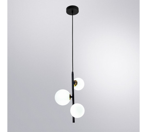 Подвесной светильник Arte Lamp Gemini A2243SP-3BK Подвесной светильник Arte Lamp Gemini A2243SP-3BK