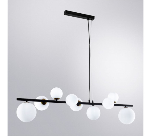 Подвесная люстра Arte Lamp Gemini A2243SP-9BK Подвесная люстра Arte Lamp Gemini A2243SP-9BK