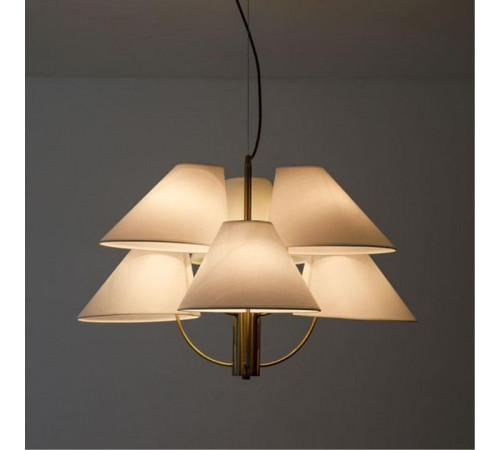 Подвесная люстра Arte Lamp Rondo A4086LM-6AB