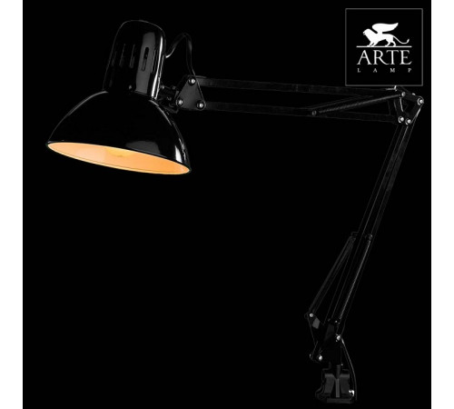 Настольная лампа Arte Lamp Senior A6068LT-1BK Настольная лампа Arte Lamp Senior A6068LT-1BK