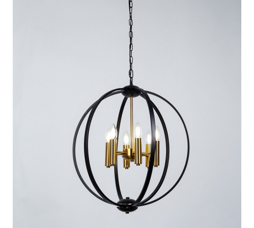 Подвесная люстра Arte Lamp Castula A7013SP-6BK