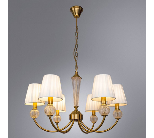 Подвесная люстра Arte Lamp Gracie A7301LM-6PB