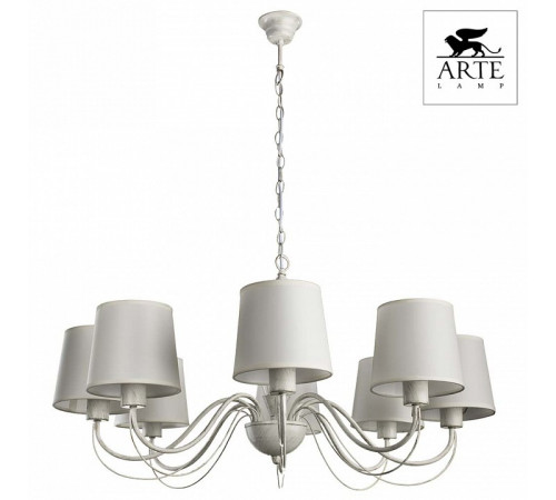Подвесная люстра Arte Lamp Orlean A9310LM-8WG