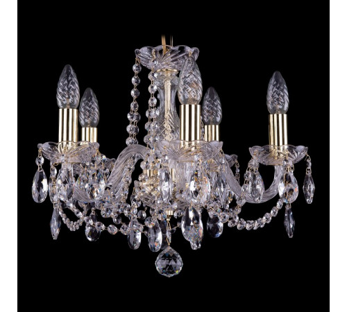 Подвесная люстра Bohemia Ivele Crystal 1402/5/141 G