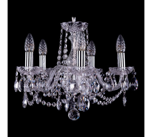 Подвесная люстра Bohemia Ivele Crystal 1402/5/141 Ni