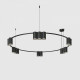 Подвесная люстра Denkirs Orbit DK4067-BK+SG