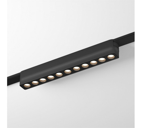 Трековый магнитный однофазный светильник Denkirs Air grill DK5305-BK Трековый магнитный однофазный светильник Denkirs Air grill DK5305-BK