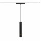 Трековый магнитный однофазный светильник Denkirs Air hang DK5315-BK
