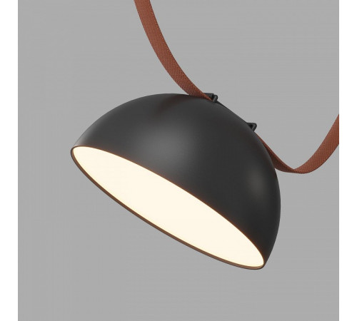 Трековый однофазный светильник Denkirs Belty Flow DK5561-BK