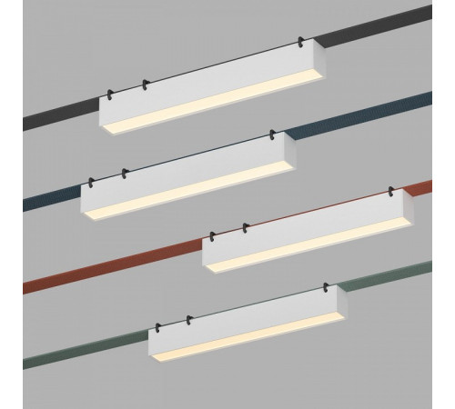 Трековый однофазный светильник Denkirs Belty Linear DK5575-WH Трековый однофазный светильник Denkirs Belty Linear DK5575-WH