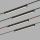 Трековый однофазный светильник Denkirs Belty Linear DK5577-BK