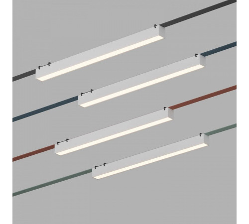Трековый однофазный светильник Denkirs Belty Linear DK5577-WH