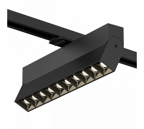 Трековый однофазный светильник Denkirs Edder DK6636-BK