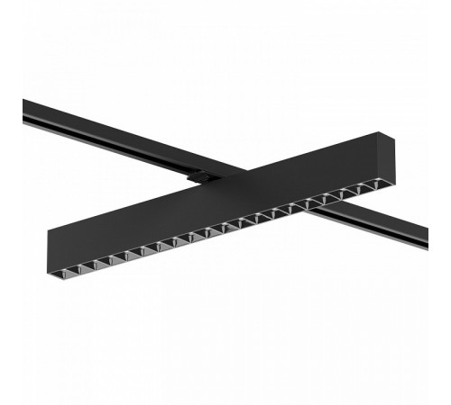 Трековый однофазный светильник Denkirs Edder DK6644-BK
