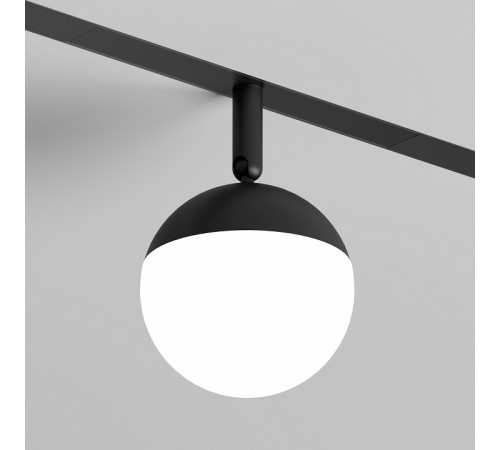 Трековый однофазный светильник Denkirs Smart Moon DK8055-BK