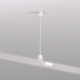 Подвод питания для подвесного монтажа трека Denkirs Smart Base TR2124-WH