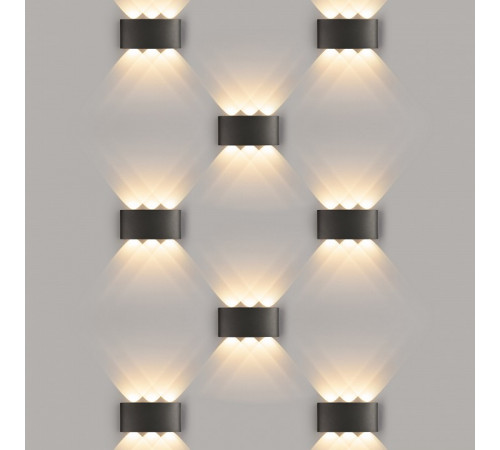 Настенный светильник Elektrostandard 1551 TECHNO LED TWINKY TRIO черный 4690389068027 a049671
