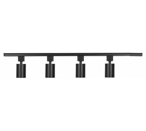 Трековый однофазный светильник (4 шт.) Эра TR70-SET4-GU10-BK Б0063956
