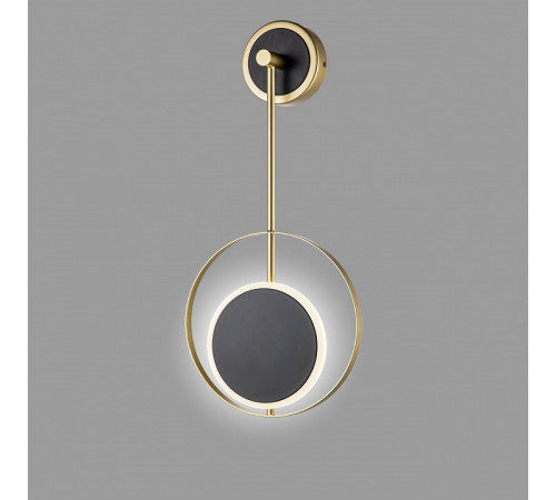Настенный светильник Escada Hypnosis 10206/SG LED Black/Gold Настенный светильник Escada Hypnosis 10206/SG LED Black/Gold